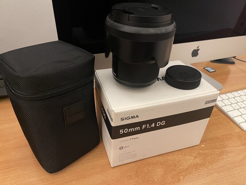 Sigma 50mm F1.4 DG HSM Art - Montura Nikon F (pachet complet)